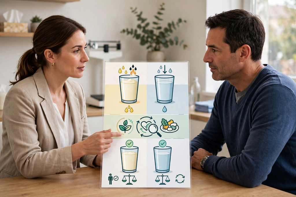 ¿LA LECHE ENTERA ES PEOR QUE LA DESCREMADA?