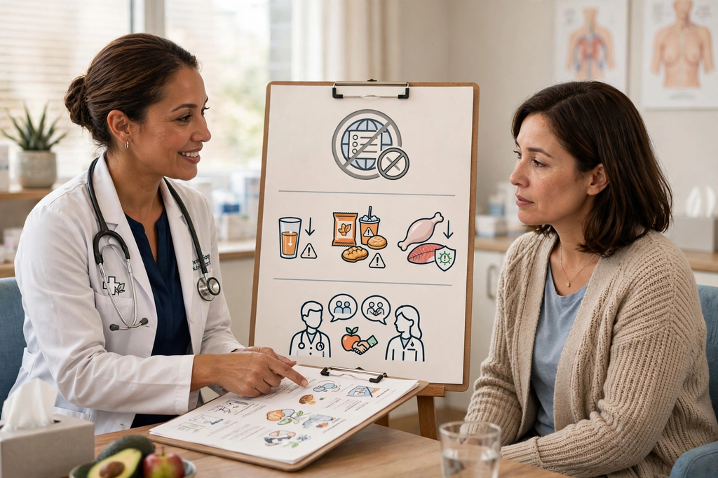 SI TENGO CÁNCER DE MAMA, ¿QUÉ ALIMENTOS DEBO EVITAR?